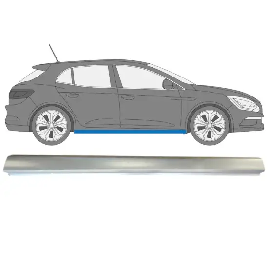 Réparation bas de caisse pour Renault Megane 2016- / Droite <br/>ID:15010