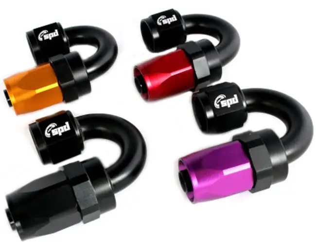 Raccord AN4 180°