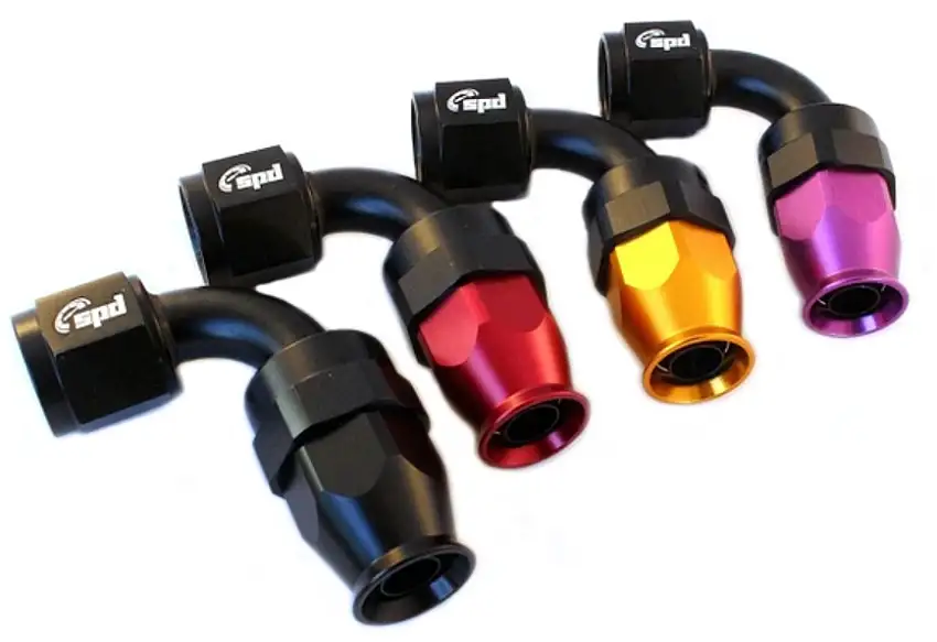 Raccord AN4 90° PTFE