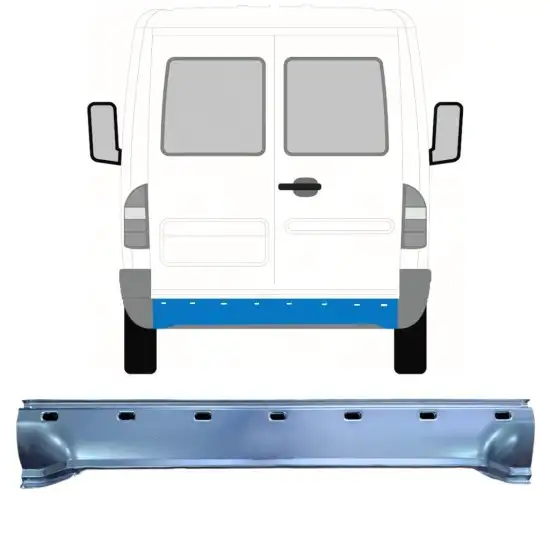 Panneau de réparation arrière pour Mercedes Sprinter 1995-2006 <br/>ID:7404