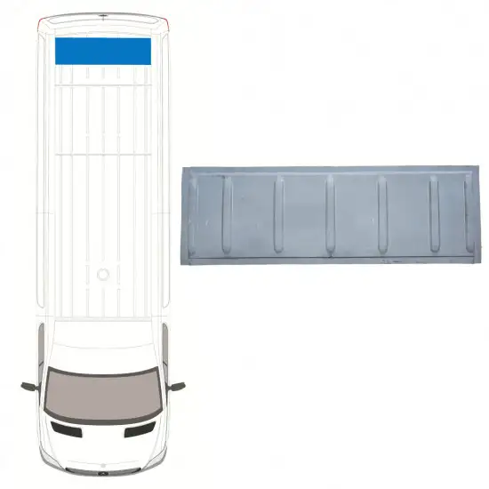 Panneau de réparation de toit pour Mercedes Sprinter 2006-2018 <br/>ID:8182