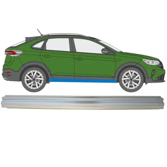 Réparation bas de caisse pour Volkswagen Taigo 2021- / Gauche = Droite (symétrique) <br/>ID:14937