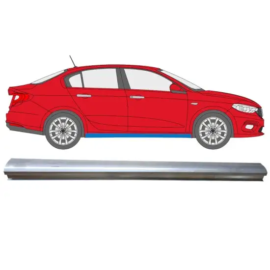 Réparation bas de caisse inférieure pour Fiat Tipo 2016- / Droite <br/>ID:14972