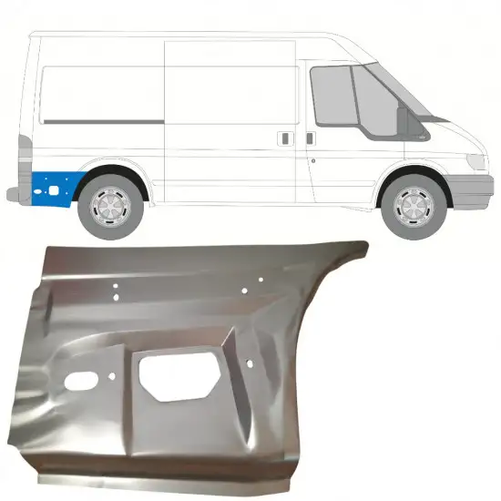 Panneau de réparation arc d'aile arrière pour Ford Transit 2000-2013 / Droite <br/>ID:11756