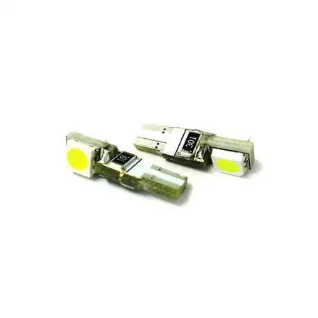 Ampoule veilleuse à LED T5 SMD 2W CANBUS- Blanc