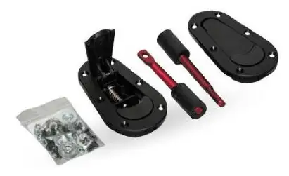 Attache Capot AEROCATCH BLACK (sans cléfs)