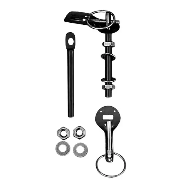 Attaches de capot OMP en aluminium