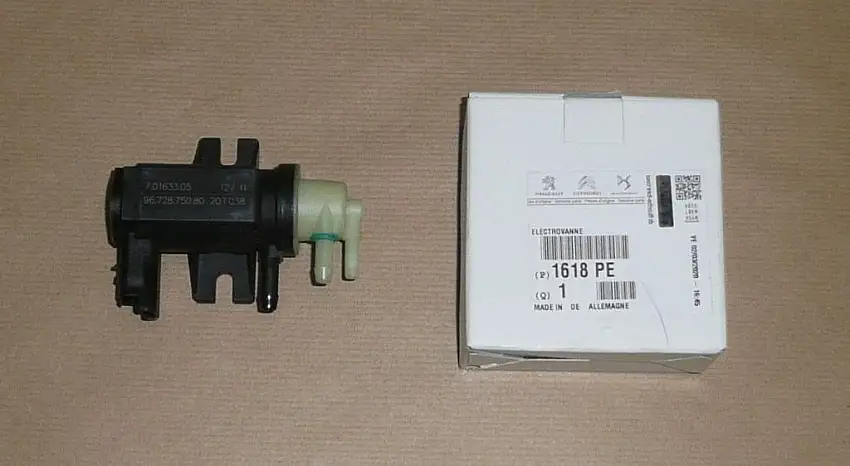 ORIGINAL Convertisseur de pression Turbo CITROEN Berlingo C3 C4 C5 PEUGEOT 308 Partner 1.6 Hdi 1618PE, 1618.PE