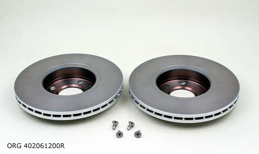 Disque de frein avant d'origine pour Renault KANGOO 08-, 258MM, 2 pièces, 402061200R
