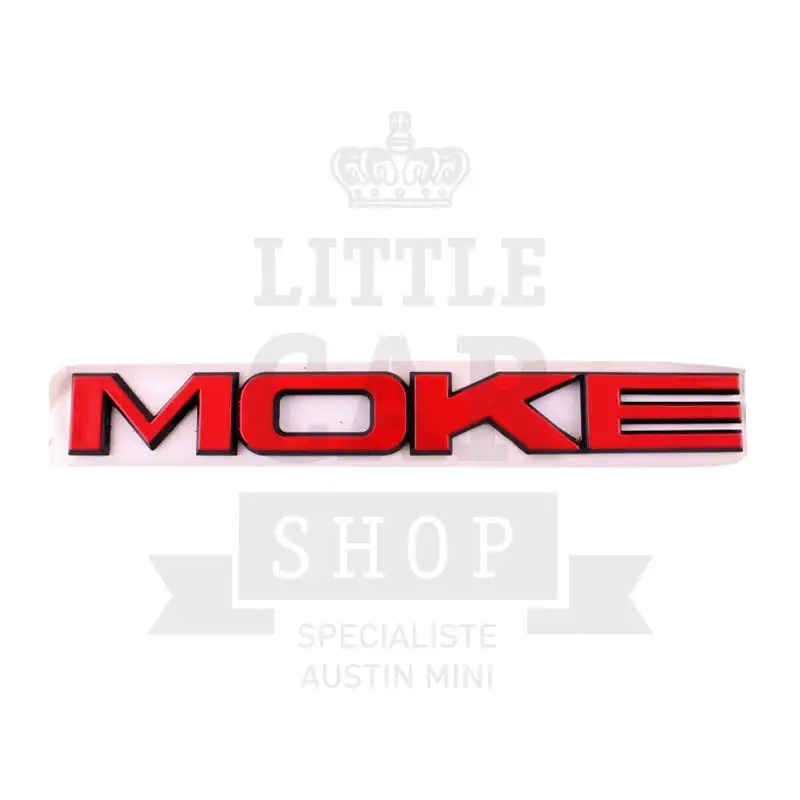 Badge Mini Moke Rouge - Austin Mini