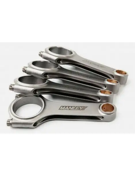 Bielles forgées 139mm en H MANLEY HONDA 2.0 K20A K20Z