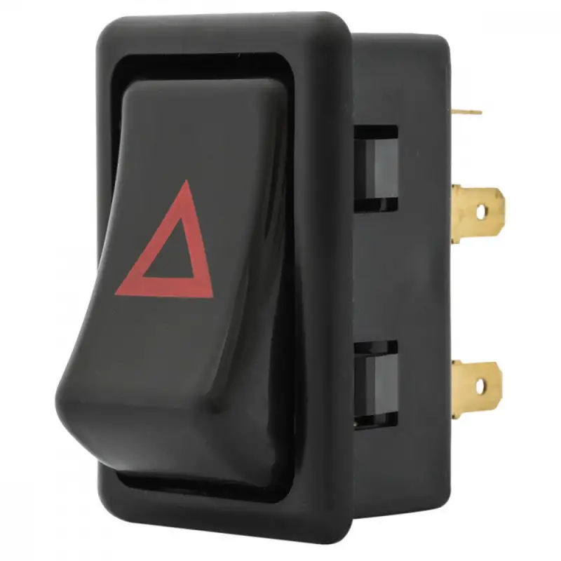 Bouton warning Lucas, Triumph TR6, Spitfire