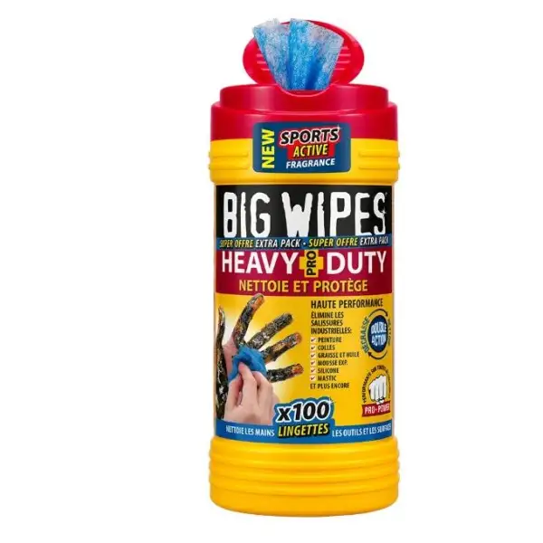 lingette nettoyante big wipes Général Pneumatic