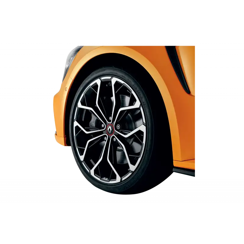 Cache Jante avec cerclage rouge / Renault Megane 4 RS