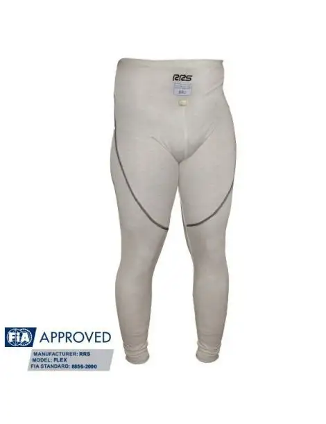 Caleçon RRS Flex homologué FIA 8856-2000 Coloris:BLANC - Taille:XXL