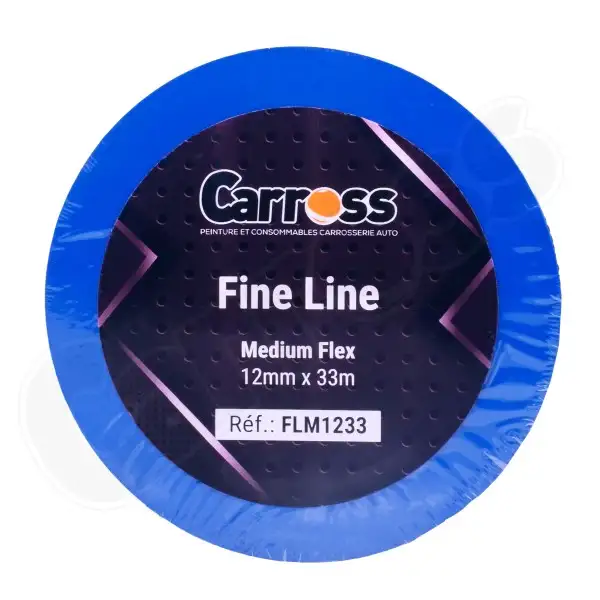 Fine line Medium Flex FLM 3/6/9/12mm x 33m bleu