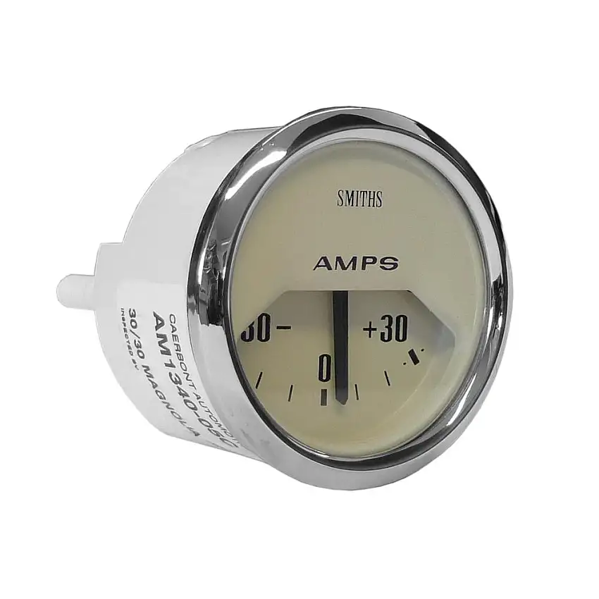 Smiths Classic Ampèremètre 30-0-30 Face Magnolia AM1340-05C