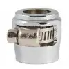 Colliers alu anodisés pour tuyau 15/17,5mm exterieur