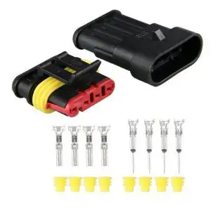 Connecteur étanche 4 poles ( Kit complet )