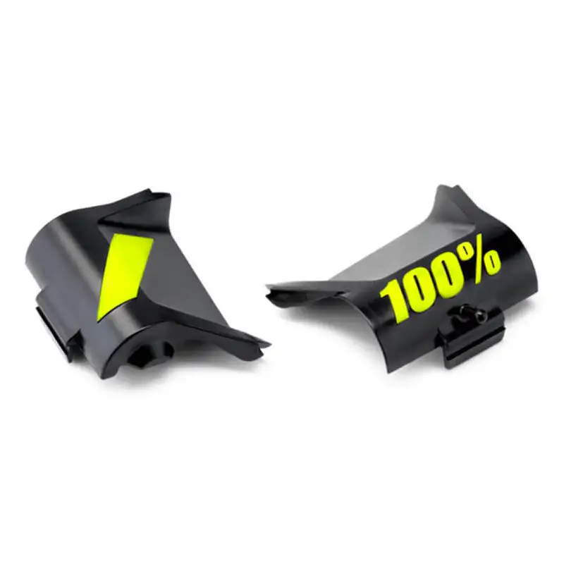Couvercles FORECAST RC2/AC2/ST2 noir/jaune - Planet Motorsport