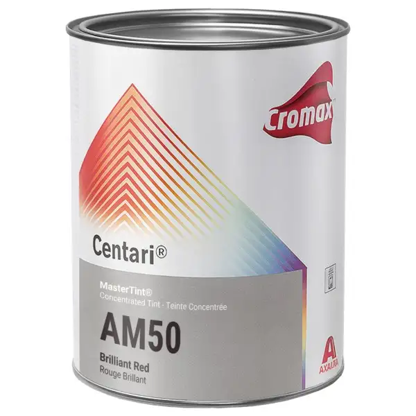 Peinture Centari AM50 1L Rouge brillant Cromax