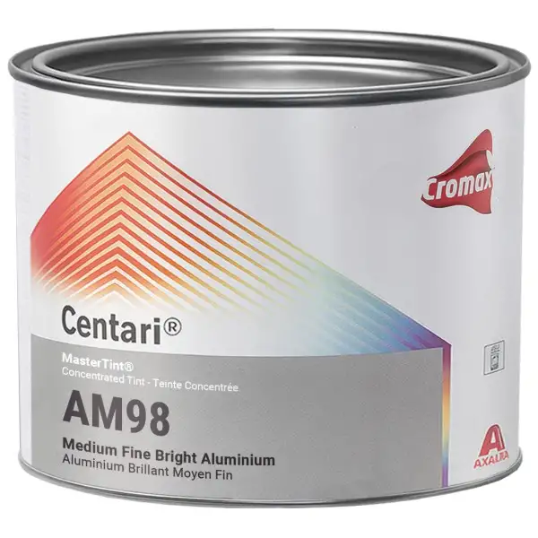 Peinture Centari AM98 Alu brillant moyen fin Cromax 0.5L