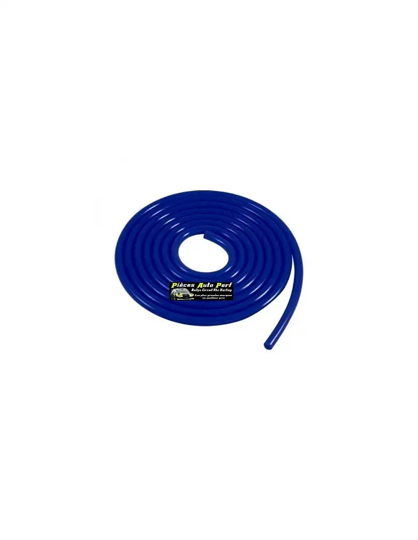 Durite de dépression Silicone Bleu Diamètre 10mm
