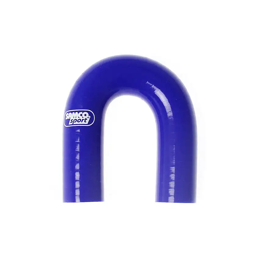Samco 28mm coude bleu de tuyau de 180 degrés