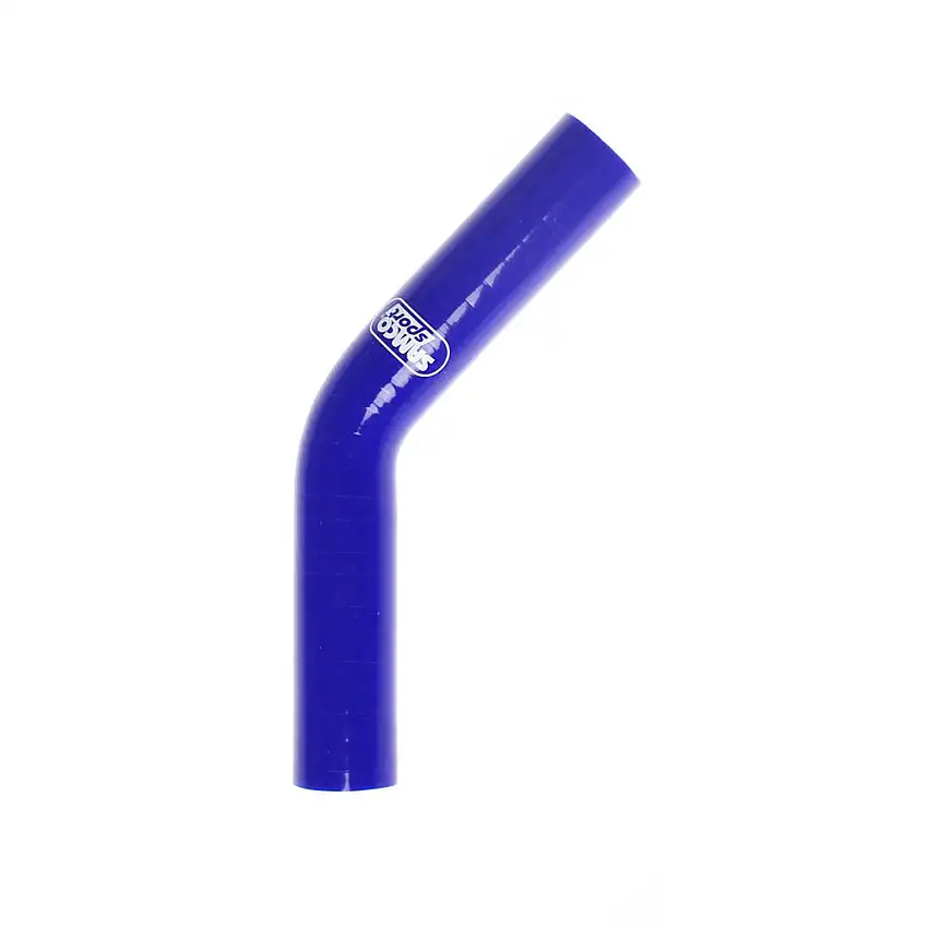 Samco 19mm coude bleu de tuyau de 45 degrés