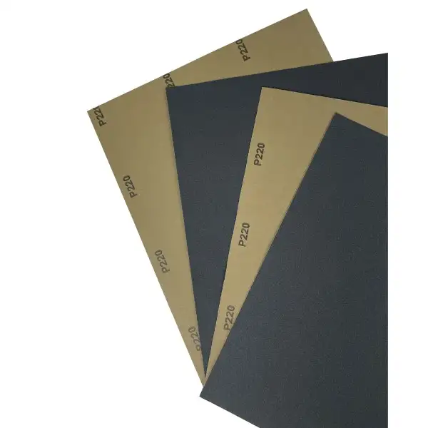 Feuilles abrasives à l'eau FA230 230x280mm boite de 100