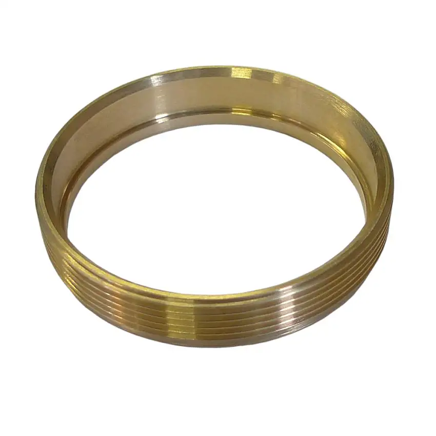 Laiton fileté Collier 2 pouces de diamètre
