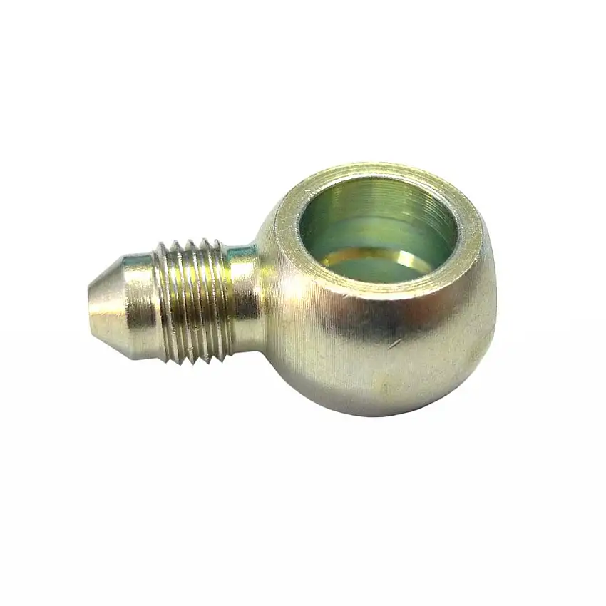 Adapteur simple 3/8UNF de banjo de Goodridge en acier doux