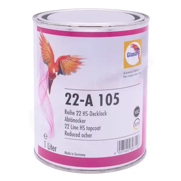 Peinture Ligne 22 22-a105 Glasurit 1L Ocre Réduit