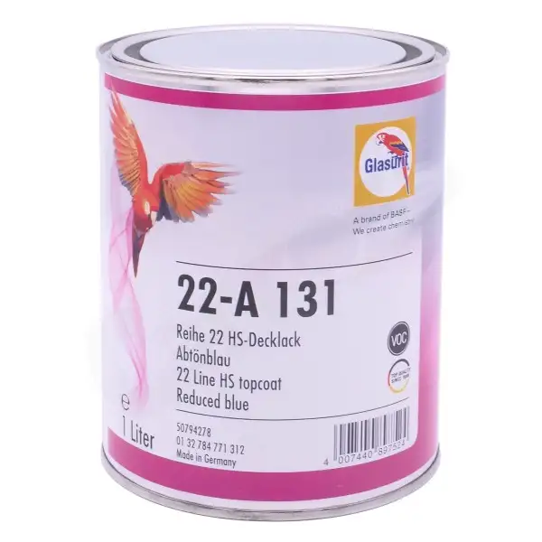 Peinture Ligne 22 22-a131 Glasurit 1L Bleu Réduit