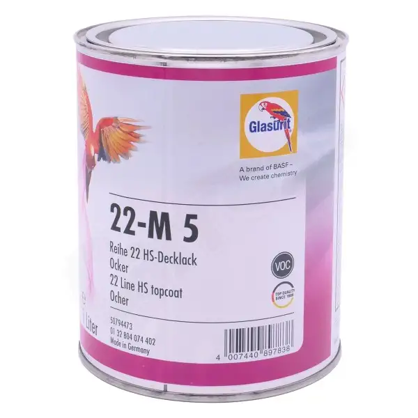 Peinture Ligne 22 22-m5 Glasurit 1L Ocre