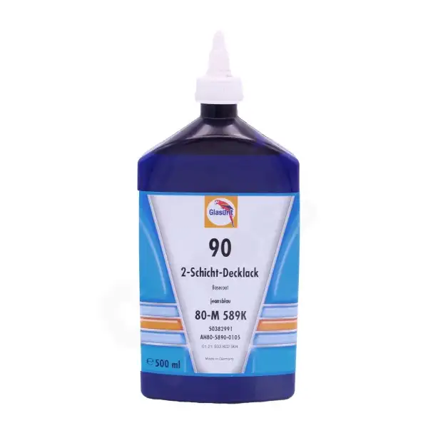 Peinture 80-M589K ligne 90 0.5L bleu jean Glasurit | Carross