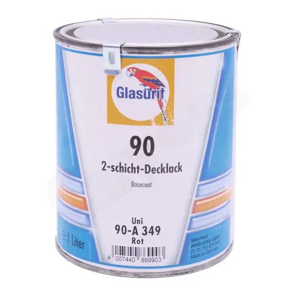 Peinture Ligne 90 90-a349 Glasurit 1L Rouge
