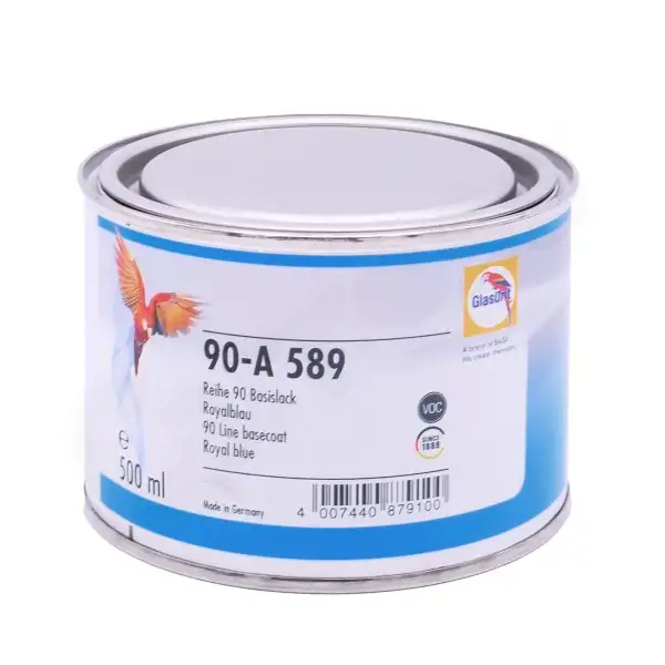 Peinture Ligne 90 90-a589 Glasurit 1L Bleu Roi