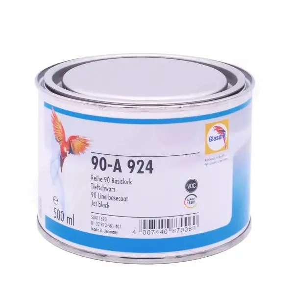 Peinture Ligne 90 90-a924 Glasurit 0,5L Noir de Jais