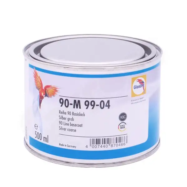 Peinture Ligne 90 90-m99-04 Glasurit 0,5L Argent Moyen
