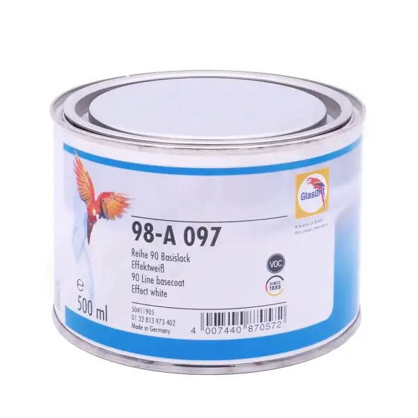Peinture Ligne 90 98-a097 Glasurit 0,5L Blanc effet