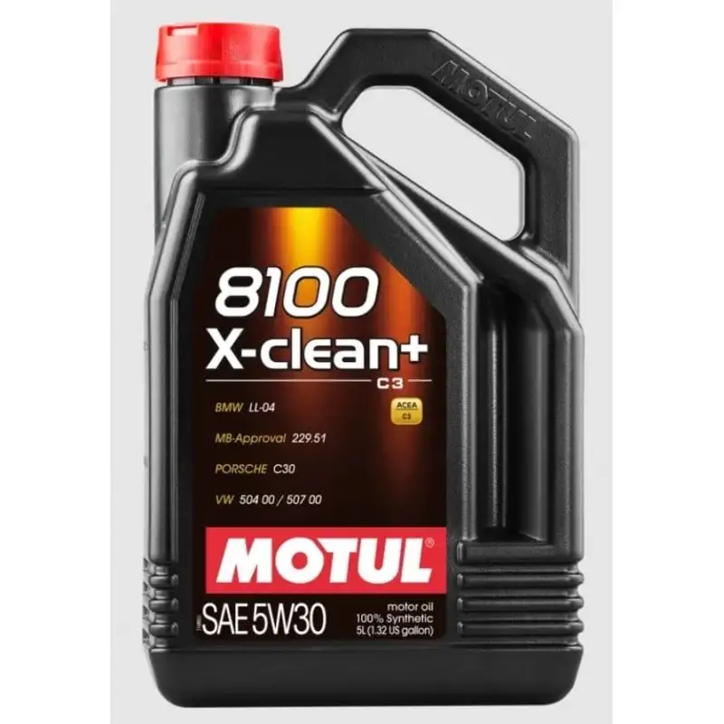 Huile 8100 X-Clean+ 5w30 Motul 106377 - 5 Litres
