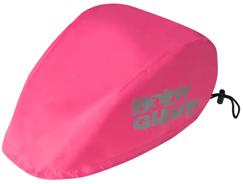 Cache-casque rose