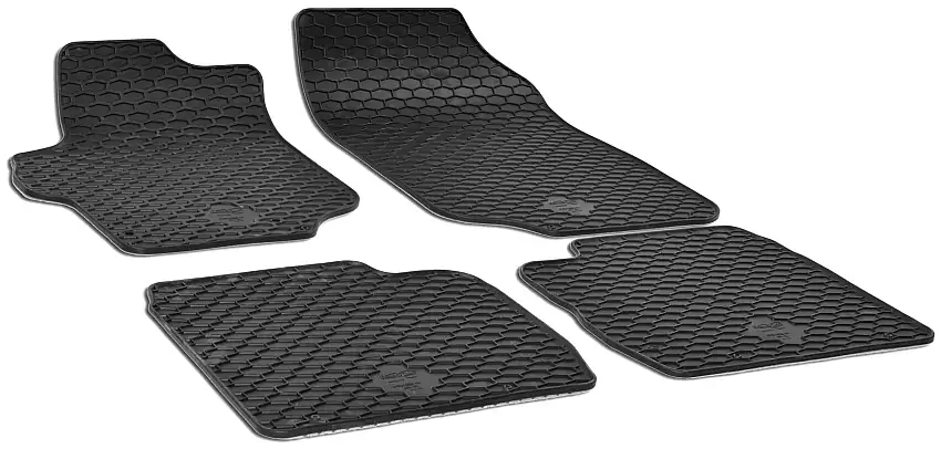 Tapis en caoutchouc DirtGuard pour Citroen C-Elysee 11/2012- auj., Peugeot 301 11/2012- auj.