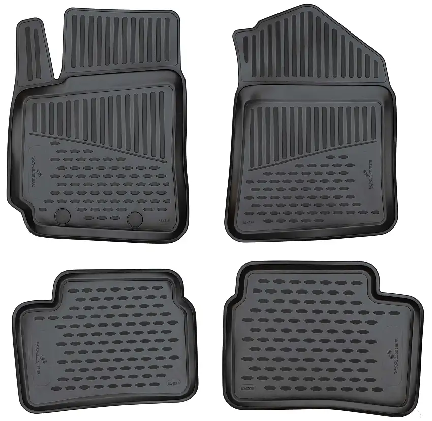 Tapis en caoutchouc XTR pour Hyundai i10 (BA, IA) 08/2013-2021