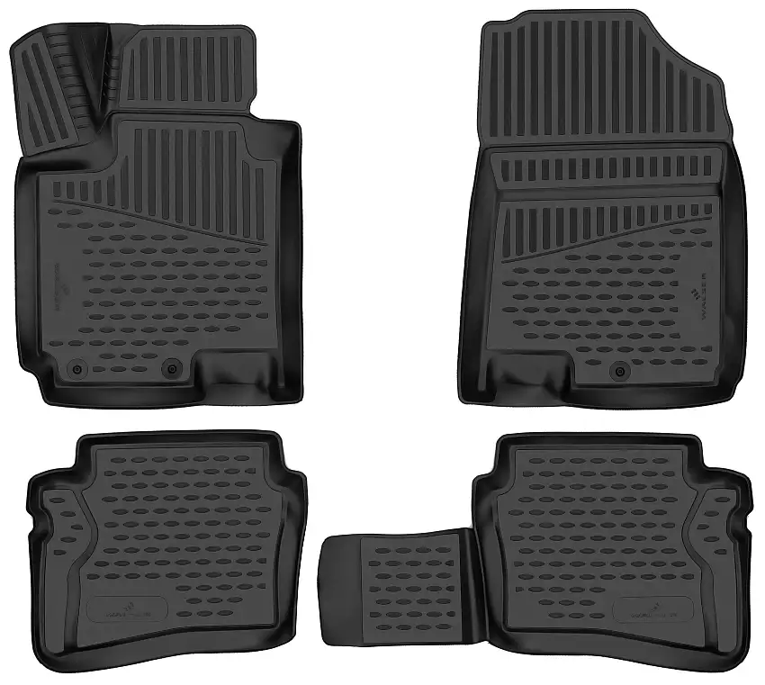 Tapis en caoutchouc XTR pour Hyundai i20 II (GB, IB) 11/2014-08/2021