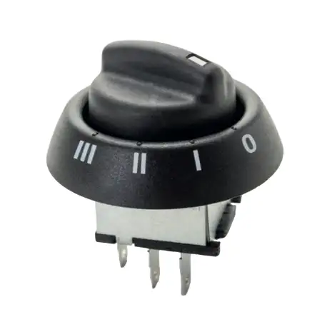 Interrupteur rotatif 4 positions 33mm