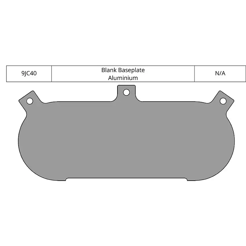 Alliage vierge de plaque de base ITG (JC40)