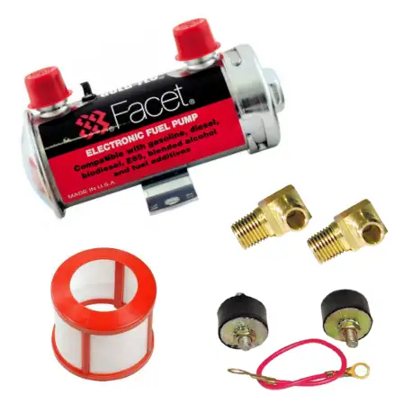 Kit pompe à essence Facet red top