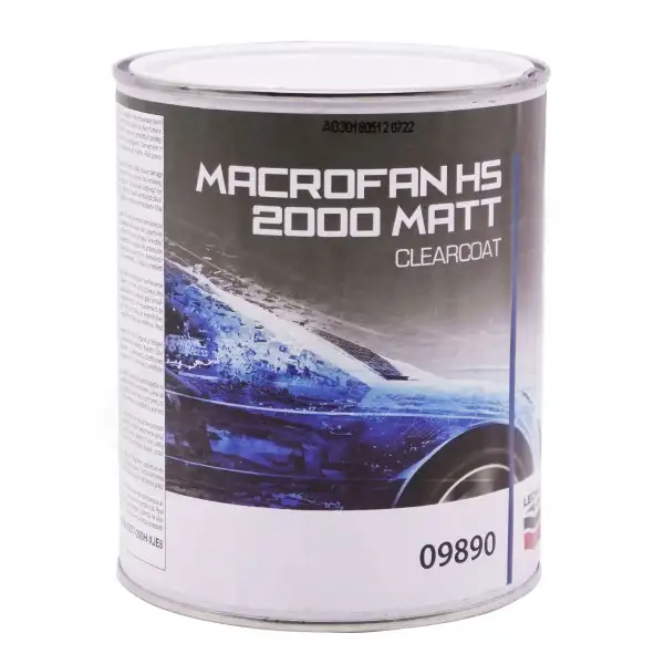 Vernis macrofan HS 2000 Mat 9890 Lechler 1L